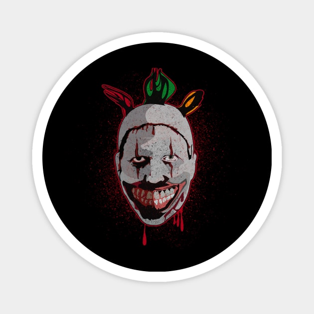 Hallowenn clown Magnet by BOEC Gear